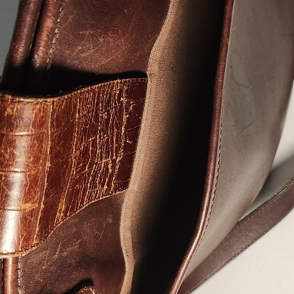 Beautiful Brighton woven leather tote bag-vintage - Picture 5 of 10